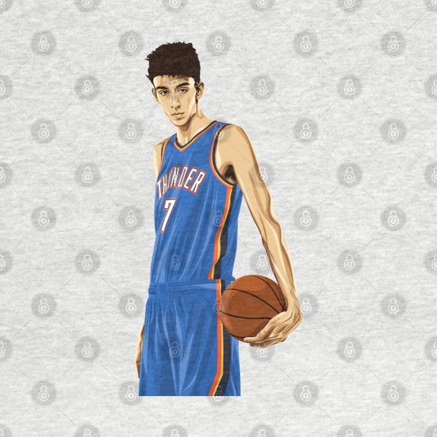 Chet Holmgren OKC Thunder by knnthmrctn